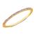 颜色: june, MaxColor | 14K Gold Vermeil Birthstone 1MM Cubic Zirconia Ring