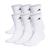 Adidas | Men's Cushioned Athletic 6-Pack Crew Socks, 颜色White