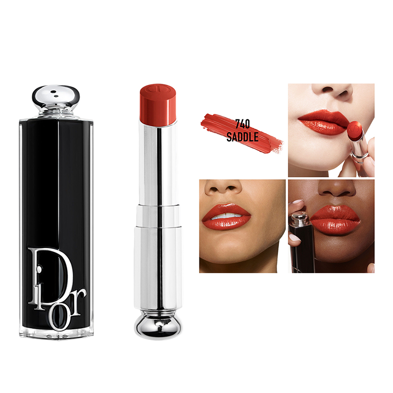 商品Dior | Dior迪奥魅力新黑管保湿光泽唇膏口红3.2g 正装/替换装颜色替换装740