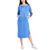 Tommy Hilfiger | Women's Midi Hoodie Dress, 颜色Blue Bonnet