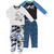 商品Member's Mark | Member's Mark Boys' 4 Piece Fleece PJ Set颜色Dino