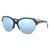 商品Oakley | Oakley Women's Trailing Point Sunglasses颜色Polished Black w/ PRIZM Deep H20 Polished