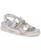 颜色: Silver Crinkle Metallic, Dolce Vita | Women's Starla Sporty Footbed Sandals