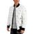 GUESS | Men's Stamp Quilt Puffer Bomber Jacket, 颜色White