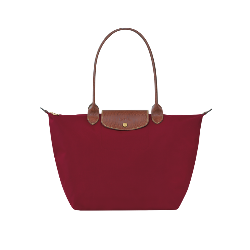 商品第9个颜色红色, Longchamp | 珑骧饺子包LE PLIAGE 31 大号织物长柄可折叠手提单肩包购物袋L1899 089