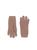 商品第2个颜色dusty pink, Portolano | Womens 100% Cashmere Classic Winter Gloves