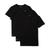 商品Lacoste | Men's Crew Neck Slim Fit T-shirt Set, 3-Piece颜色Black