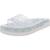 color White Synthetic, Calvin Klein | Calvin Klein Womens Tobi Flat Slip On Pool Slides