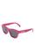 商品Celine | Monochroms Square Sunglasses, 55mm颜色Pink/Gray Solid