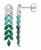 颜色: Emerald, Macy's | Cubic Zirconia Leaf Drop Earrings