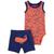 商品Carter's | Baby Boys 2-Piece Tank and Shorts Set颜色Orange