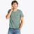 颜色: tidal green, Nautica | Mens Premium Cotton V-Neck T-Shirt