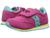 Saucony | Originals Jazz Hook & Loop (Toddler/Little Kid), 颜色Pink/Turquoise/Lime