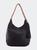 color Black, Cadelle Leather | Mini Imani Leather Woven Bag