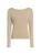 商品Splendid | Reversible Cotton-Blend Pullover Top颜色LATTE