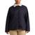商品Ralph Lauren | Women's Plus Size Faux-Sherpa-Collar Quilted Coat, Created for Macy's颜色Dark Navy