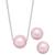 商品第2个颜色Pink, Macy's | 淡水珍珠 (8-10mm)925银饰 套装