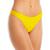 颜色: Canary, JADE Swim | JADE Swim Womens Thong High Rise Swim Bottom Separates