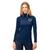 商品Norrøna | Norrona Women's Pureull Zip Neck Top颜色Indigo Night