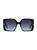 color BLACK GOLD, Fendi | Fendi First 53MM Square Sunglasses