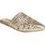 color Gold Leather, Sam Edelman | Sam Edelman Womens Natalya Leather Slides
