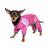颜色: Pink, Pet Life | Dog Helios Namastail Breathable Full Body Performance Yoga Dog Hoodie Tracksuit