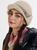 商品第5个颜色80169, WHITE SANDS | Corduroy Fleece Earmuff Cap Cona 6 Colors