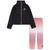 商品NIKE | Toddler Girls Printed Tricot Jacket and Leggings, 2 Piece Set颜色Elemental Pink