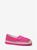 商品Michael Kors | Vicky Logo Canvas Slip-On Espadrille颜色WILD BERRY