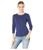 color Island Navy, Tommy Bahama | Ashby Rib 3/4 Sleeve Tee