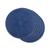 颜色: Blue, Design Imports | Design Import Floral Woven Round Placemat, Set of 6