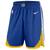 NIKE | Nike NBA Swingman Shorts - Men's 短裤篮球裤, 颜色Rush Blue/White/Amarillo