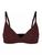 SKIMS | Fits Everybody Crossover Bralette, 颜色COCOA