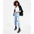 商品第1个颜色Deep Black, INC International | Petite Menswear Blazer, Created for Macy's