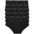 商品第1个颜色Black, Calvin Klein | Men's 5-Pack Cotton Classics Briefs Underwear