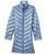 商品Calvin Klein | Women's Hooded Chevron Packable Down Jacket (Standard and Plus)颜色Shine Blue Dusk