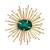 商品第3个颜色Gold/Emerald, Kim Seybert | Flare Napkin Rings, Set of 4