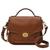 Fossil | Heritage Leather Top-Handle Crossbody, 颜色Brown