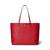 Ralph Lauren | Crosshatch Leather Large Karly Tote, 颜色RL2000 Red