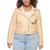 color Wheat, Levi's | Plus Size Faux Leather Belted Motorcycle Jacket