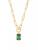 颜色: MAY, brook & york | Mackenzie 14K-Yellow-Gold Vermeil & Birthstone Pendant Necklace