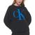 商品Calvin Klein | Women's Monogram Dolman Knit Top颜色Black/Oceana
