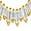 颜色: Gold Crystal, ADORNIA | Rainbow Crystal Bar Pendant Necklace