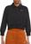 商品NIKE | Nike Women's Sportswear Phoenix Fleece 3/4-Sleeve Crop Polo Sweatshirt颜色Black