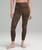 颜色: Lined Truleopard MAX Brown Multi, Lululemon | lululemon Align™ High-Rise Pant 25"