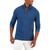 商品第10个颜色Blue Wing Heather, Club Room | Men's Quarter-Zip Textured Cotton Sweater, Created for Macy's
