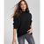 商品Charter Club | Women's 100% Cashmere Pointelle Sweater, Created for Macy's颜色Classic Black