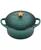 颜色: Artichaut, Le Creuset | Stoneware Noël Mini Cocotte with Gold Star Knob, 24 oz.