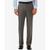 商品第6个颜色Charcoal Heather, Haggar | Men's Cool 18 PRO® Classic-Fit Expandable Waist Flat Front Stretch Dress Pants