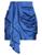 颜色: Bright blue, VICOLO | Mini skirt